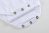 White Organic Cotton LS Bodysuit