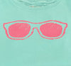 Sunglasses Tee Mint/Pink