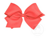 Wee Ones Mini King Classic Hair Bow - Plain Wrap-Clip - Available In 24 Colors - Little Jill & Co.