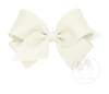 Wee Ones Small Classic Hair Bow - Plain Wrap-Clip - Available In 24 Colors - Little Jill & Co.