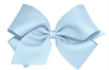 Wee Ones Mini King Classic Hair Bow - Plain Wrap-Clip - Available In 9 Colors