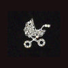 Ribbit-Ribbit Silver Jubilee - Sky 5X5 - Baby Carriage - Little Jill & Co.